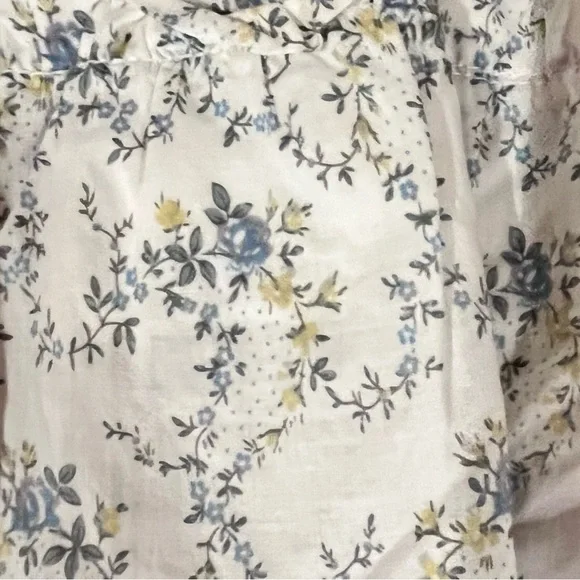 Mixology We're All Pretty Girls- Floral High Waist Ruffle Skirt. Size: Medium - Picture 4 of 6